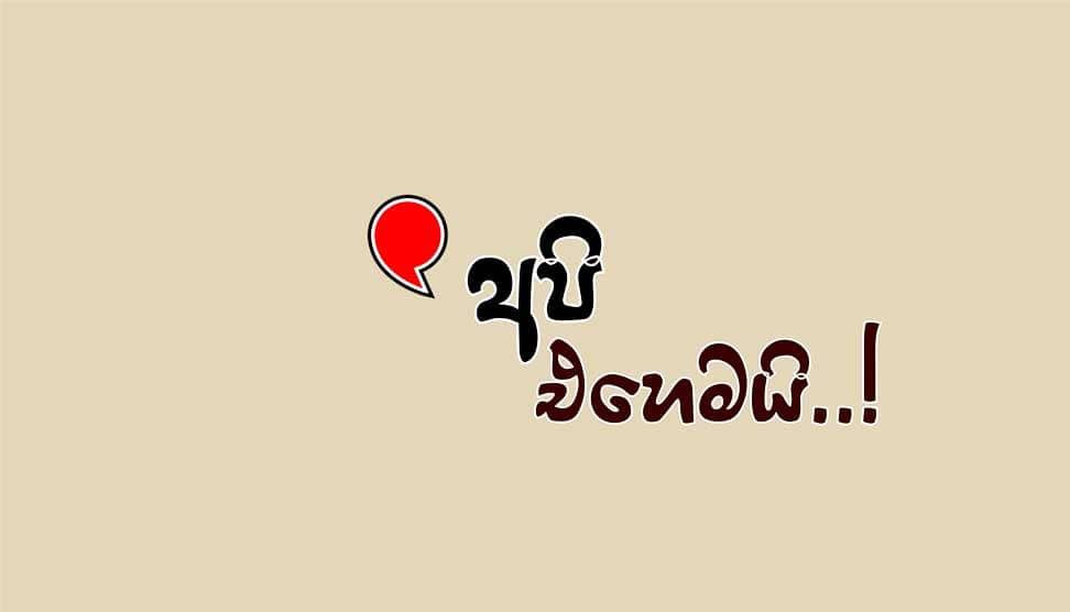 Read more about the article අපි එහෙමයි..